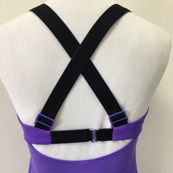 New Lululemon Run Catch Me Tank Size 6 Purple - Picture 3 of 10